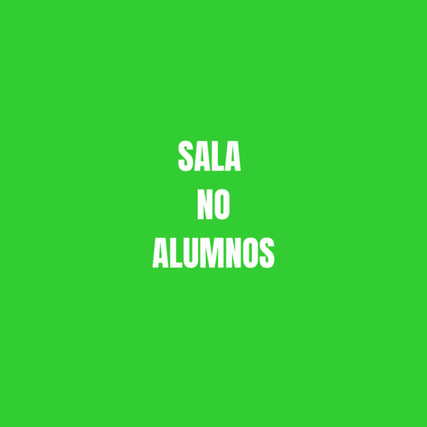 Sala NO ALUMNOS